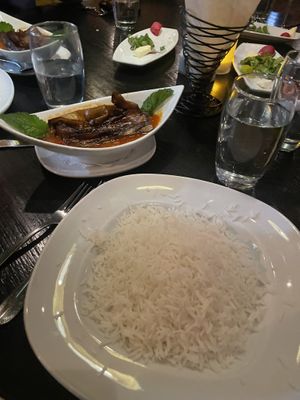 vegetable bademjan  at Pomegranate On Main in Greenville