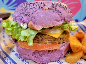 Flower Burger at Flower Burger in West Hollywood