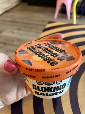 Gelato at Flower Burger in West Hollywood