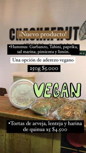 ¿Qué tal la combinación de estos dos alimentos artesanales? at Chachafruto Mercado Saludable in Dosquebradas