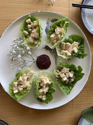Tofu salad  at laolao in Vienna