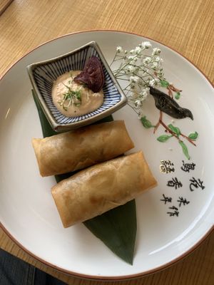 Spring rolls  at laolao in Vienna
