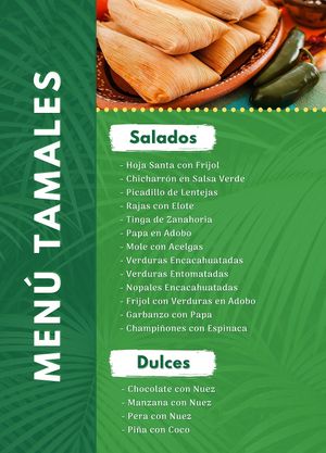 Menú at Manik Bal in Merida