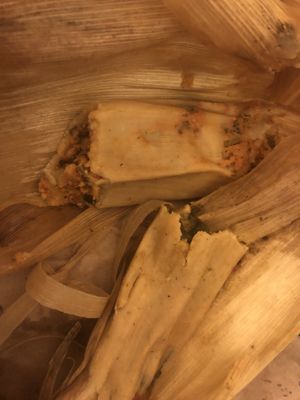 Garbanzo y papas & rajahs con maiz  at Manik Bal in Merida