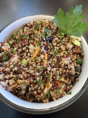 I love Ants on a Log Cafè!!!  Everything is delicious and nice!!!  Lots of Vegan options!  at Ants on a Log Cafe in Corvallis