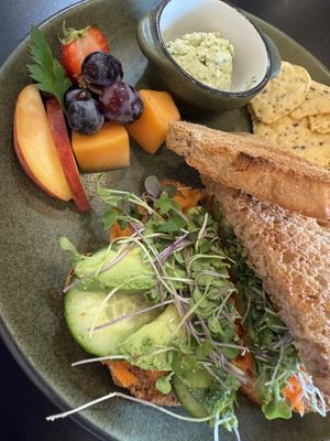 Veggie Sandwich  at Ants on a Log Cafe in Corvallis