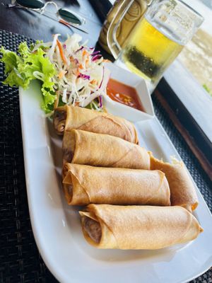Spring rolls  at Sunshine View in Phuket
