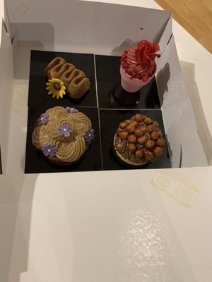 Cakes at MadamaDorè in Rome