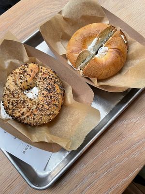   at Zucker's Bagels in New York City