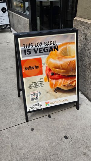  at Zucker's Bagels in New York City