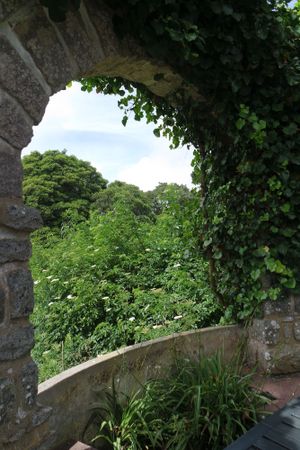 Beautiful, peacefull and romantic garden and his stones at Colina Flora. at Colina Flora in Colares