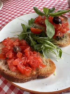  Bruschetta   at Bella Compagnia in Vienna