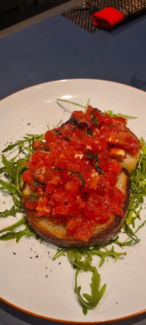 Bruschetta at Bella Compagnia in Vienna
