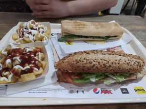 Guacamole heura at Pans & Company in Valencia