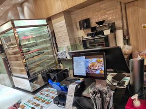 Cashier counter at Grove Cafe 素林 - Northshore Plaza I in Northeast Singapore