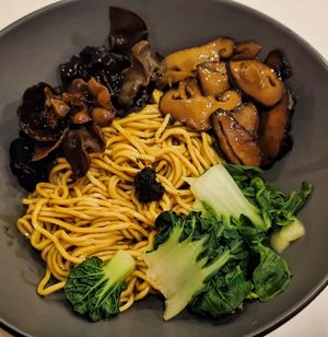 Truffle ramen, good, recommended at Grove Cafe 素林 - Northshore Plaza I in Northeast Singapore