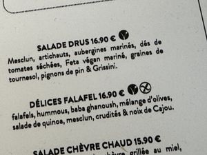 only vegan options  at Galerie Café des Aiguilles in Chamonix-mont-blanc