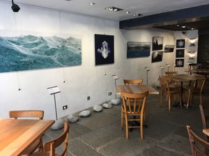  at Galerie Café des Aiguilles in Chamonix-mont-blanc