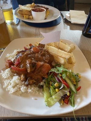 Mushroom stroganoff   at Calf's Head in Clitheroe