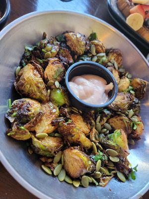 Sauce shown is not vegan at Luchador Urban Taqueria in Pomona