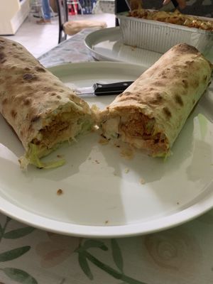 Vegan Gyros Rollo   at Veggie Tempel in Bremen