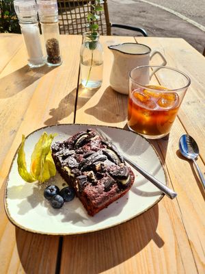 Oreo chocolate brownie at Hygge in Esslingen
