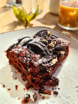 Oreo Chocolate Brownie at Hygge in Esslingen