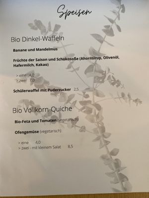 Speisekarte Seite 2 at Hygge in Esslingen