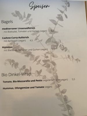 Speisekarte Seite 3 at Hygge in Esslingen