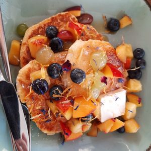 Vegane  Pancakes at Hygge in Esslingen