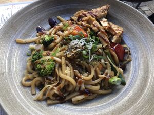 Udon noodles  at MoschMosch in Heidelberg