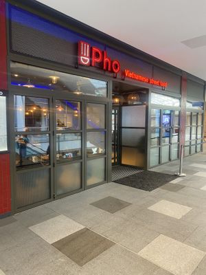 Outside   at Pho in Edinburgh