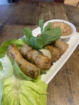 Rolls   at Pho in Edinburgh