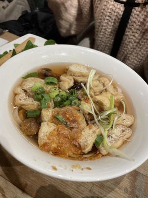Tofu and mushroom classic pho  at Pho in Edinburgh