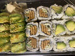 Tofu Buddha platter  at Sushi Star in New York City