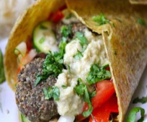 Raw Falafel at Alchemist Garden in Amsterdam