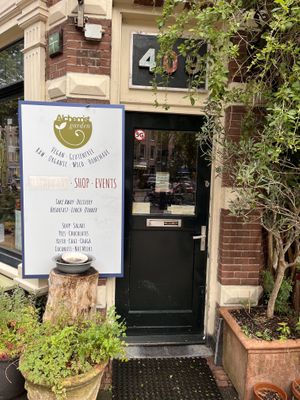 Outside  at Alchemist Garden in Amsterdam