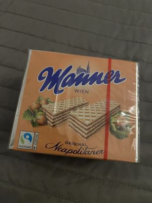 Hazelnut flavor   at Manner in Vienna