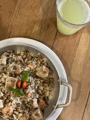 Baião de dois at Bien in Sao Paulo