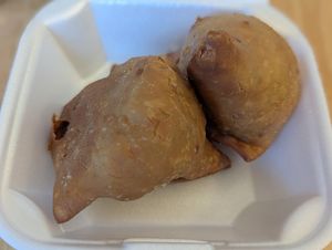 Samosa #Veganuary at Gokul Indian Restaurant in St Louis