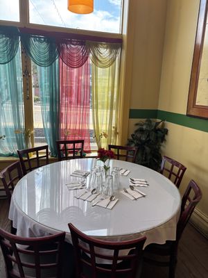 dining room! at Gokul Indian Restaurant in St Louis