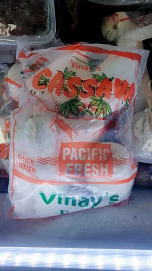 Cassava at AsianFoods Emporium in Bendigo