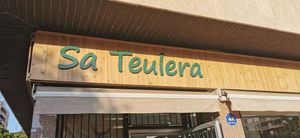 Front sign at Sa Teulera in Mallorca