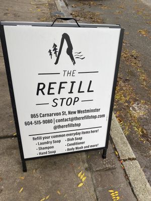   at The Refill Stop in New Westminster