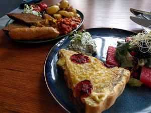 Quiche at Ubuntu in Leipzig