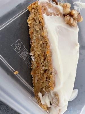 Carrot cake  at Ubuntu in Leipzig