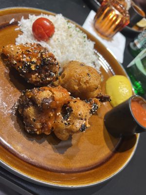 Cauliflower Barbecue Wings  at Restaurant Führich in Vienna