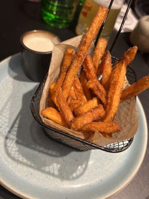 Sweet potato fries   at Restaurant Führich in Vienna