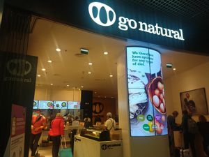 Entrance at LIS - Go Natural - T1 in Lisbon