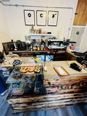 Counter   at The Hop Coffee in Sheffield